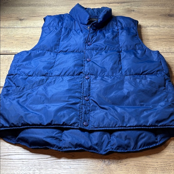 Lands' End Other - Lands' End Unisex Blue Goose Down Vest Size Large